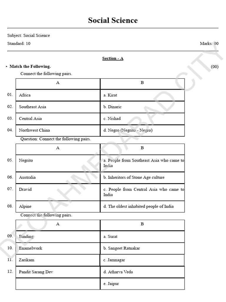 【Split】 Social Science | PDF | Economies