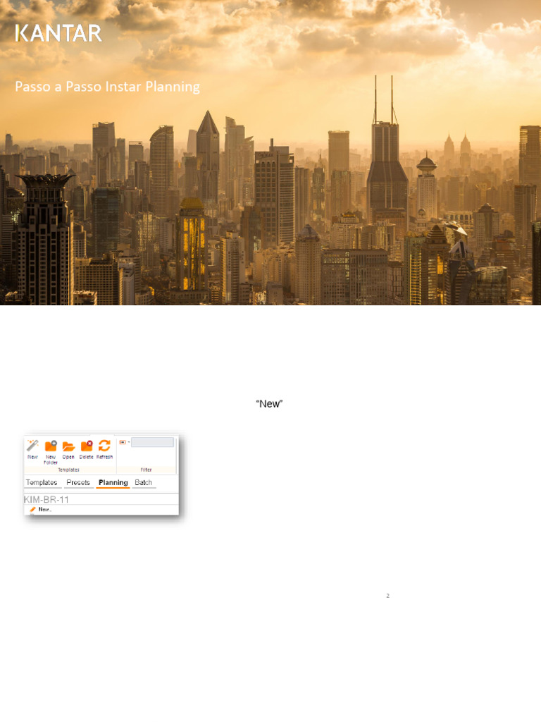 Instar Planning - Passo A Passo Basico | PDF