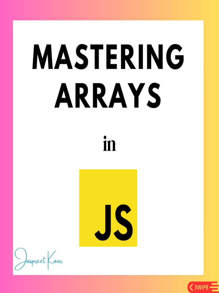 Arrays in JavaScript 1681865192 | PDF