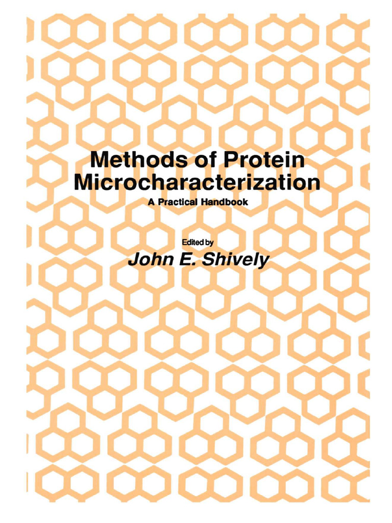 Methods of Protein Microcharacterization 1986 | PDF | Chromatography ...