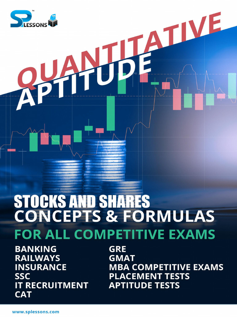 Stocks and Shares Practice Set 1 Splessons | PDF | Dividend | Stocks