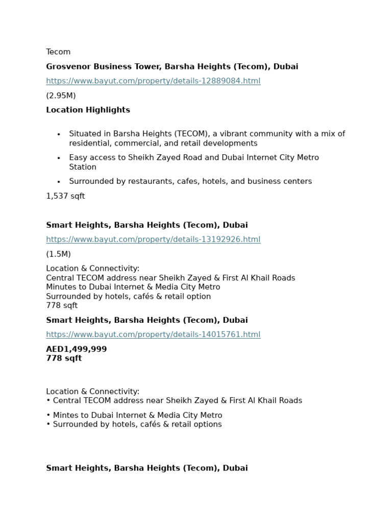 Tecom | PDF