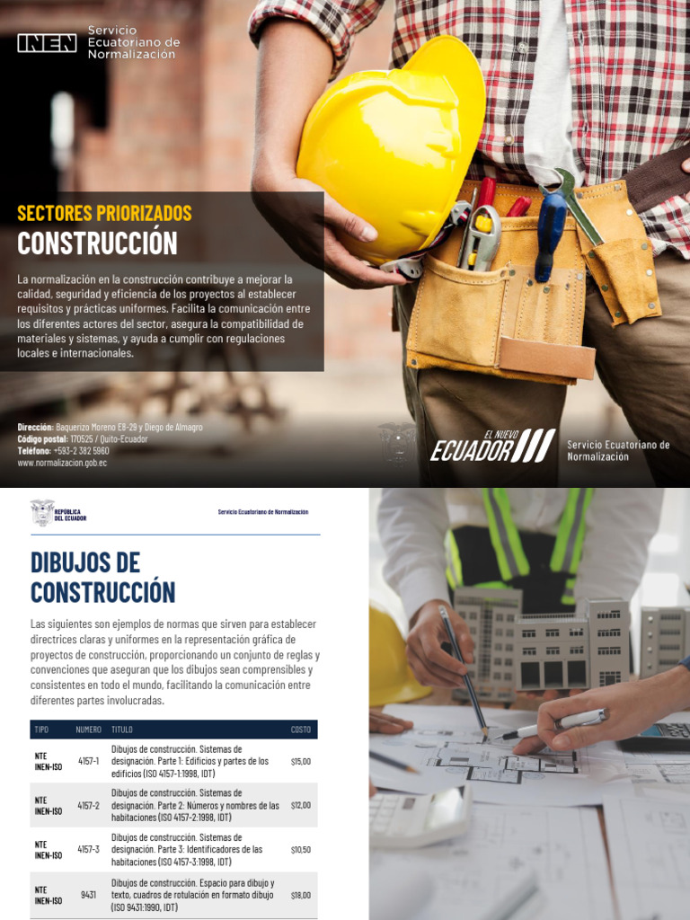 Brochure - Normas de Construcción | PDF | Accesibilidad | Hormigón