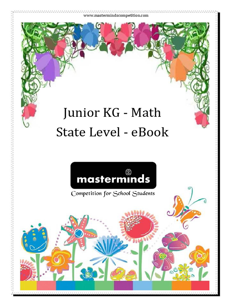 PSL-Math JR KG State Level | PDF | Chess Theory | Chess