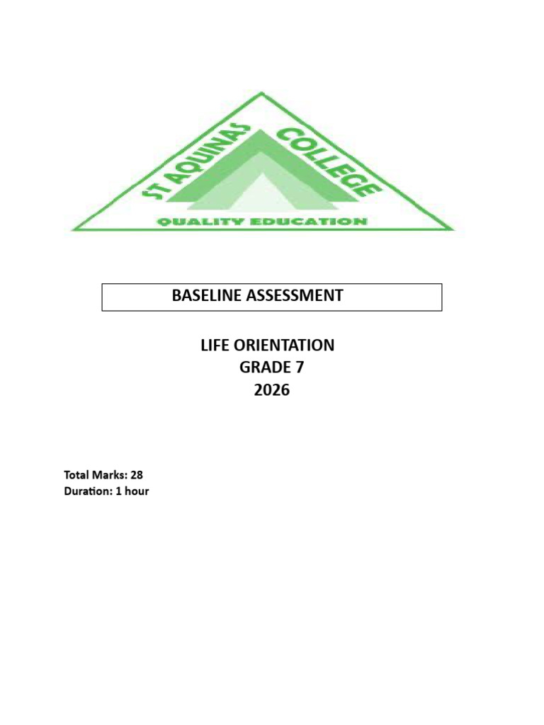Baseline Assessment 2 | PDF