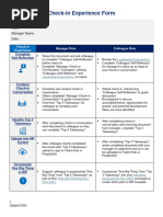 Quarterly Check-In Guide for Employees | PDF | Behavior Modification ...