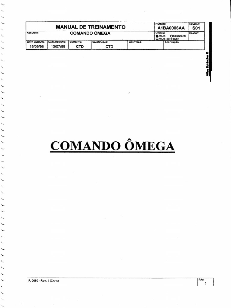 Manual Omega 1 e 2 | PDF