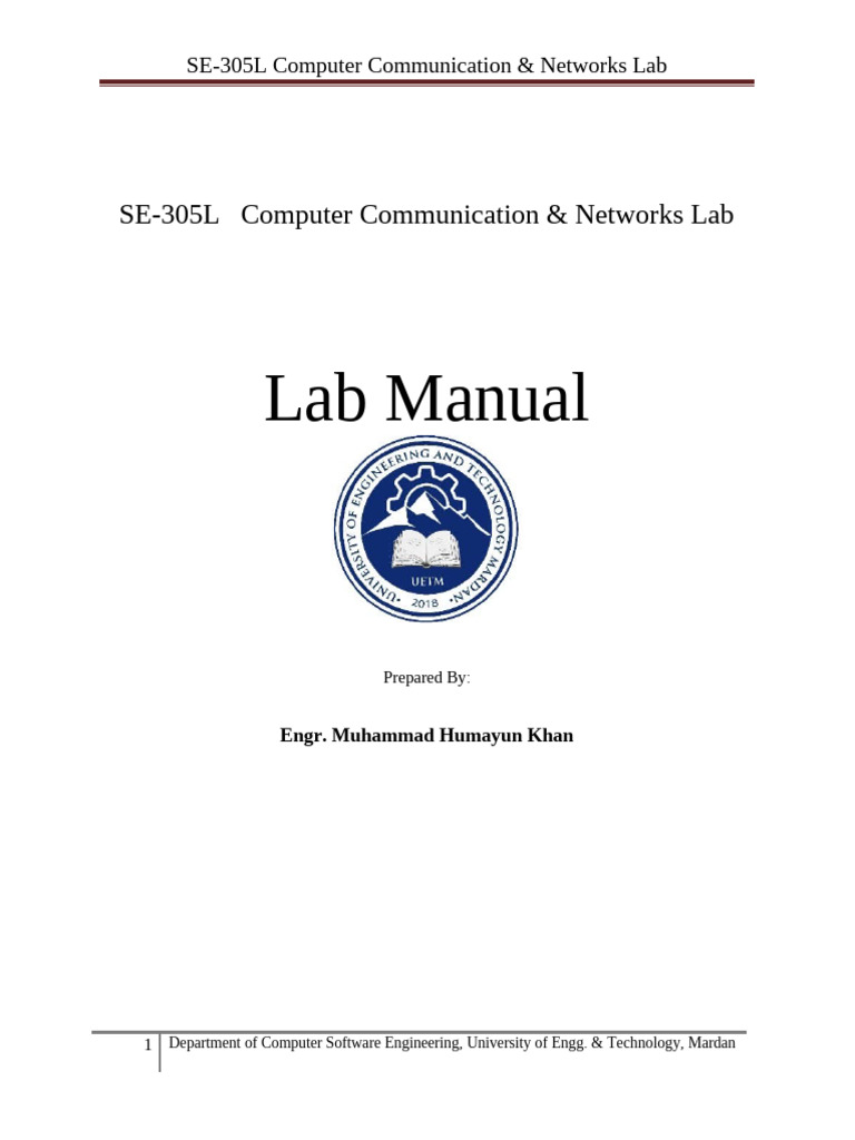 CC&N Lab Manual Updated | PDF | Network Socket | Computer Network