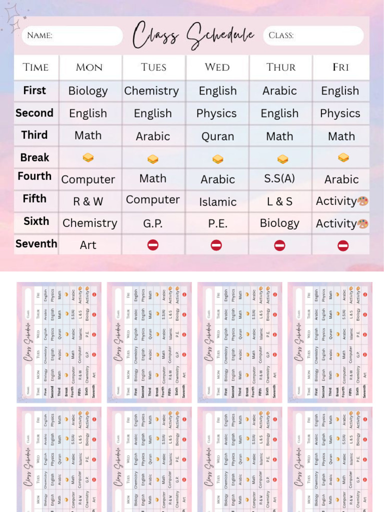 First Second Third Break Fourth Fifth Sixth Seventh | PDF