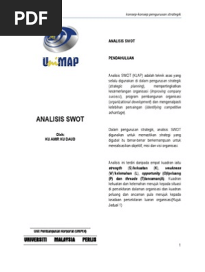Analisis Swot Pdf
