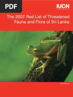Download The 2007 Red List of threatened fauna and flora Sri Lanka by DMS Suranjan Karunarathna SN99124296 doc pdf
