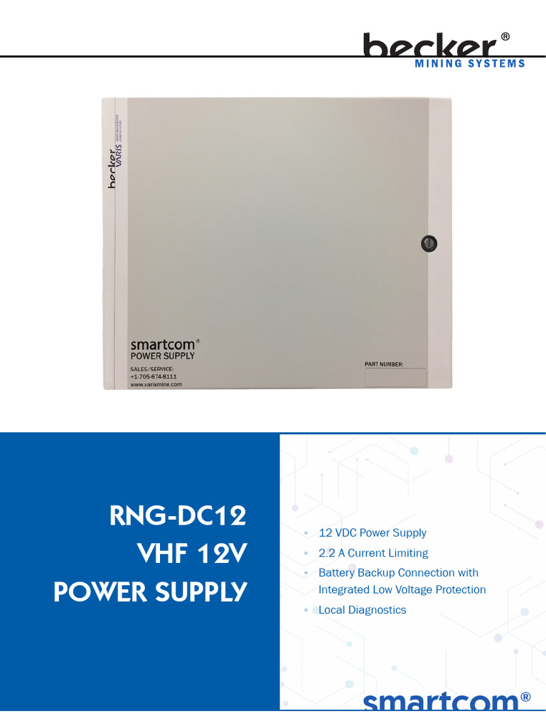 RNG-DC12 Rev D | PDF | Power Supply | Electrical Components