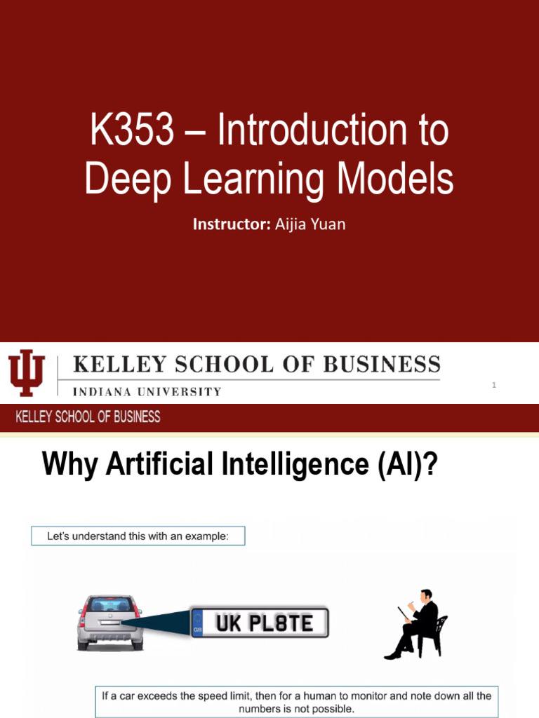 Week 12 - AI - Deep Learning | PDF | Deep Learning | Artificial ...
