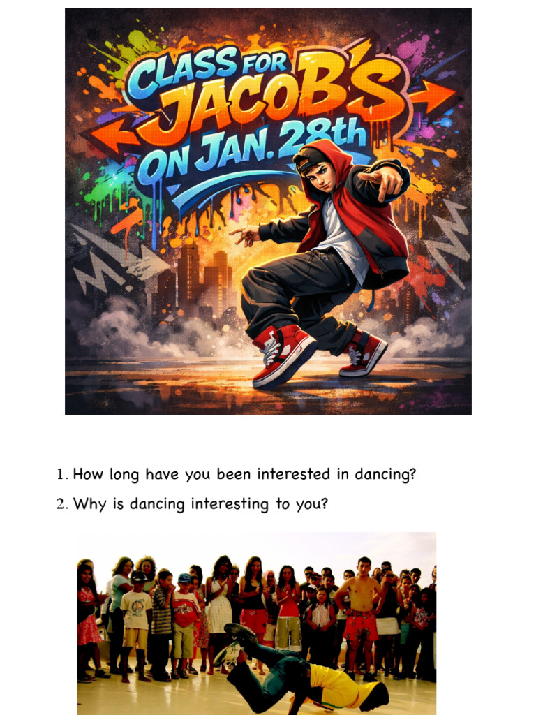 Class For Jacob (Use of - Ing As A Verb, Noun and Adjective) | PDF ...