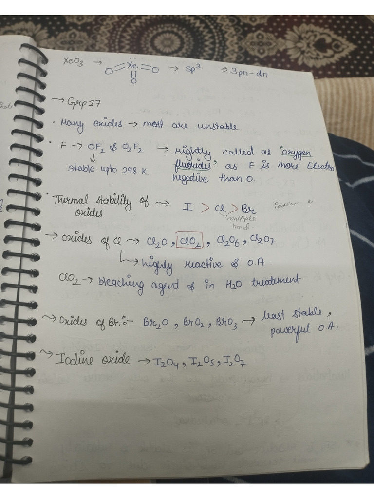 P Block Notes | PDF