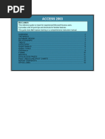 Access 2007 Database Basics Guide | PDF | Databases | Table (Database)