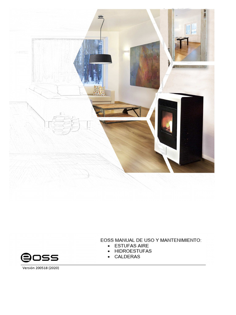 Eoss Manual de Uso y Mto Aire y Agua | PDF | Chimenea | Estufa
