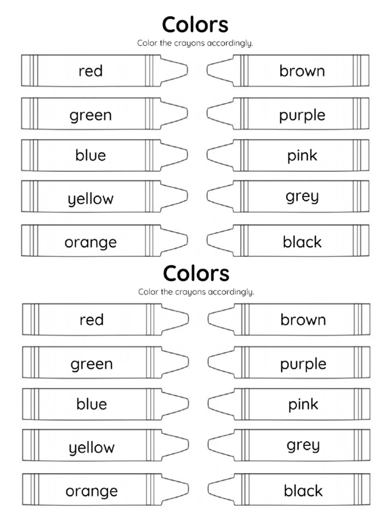 Colors Group 2 | PDF