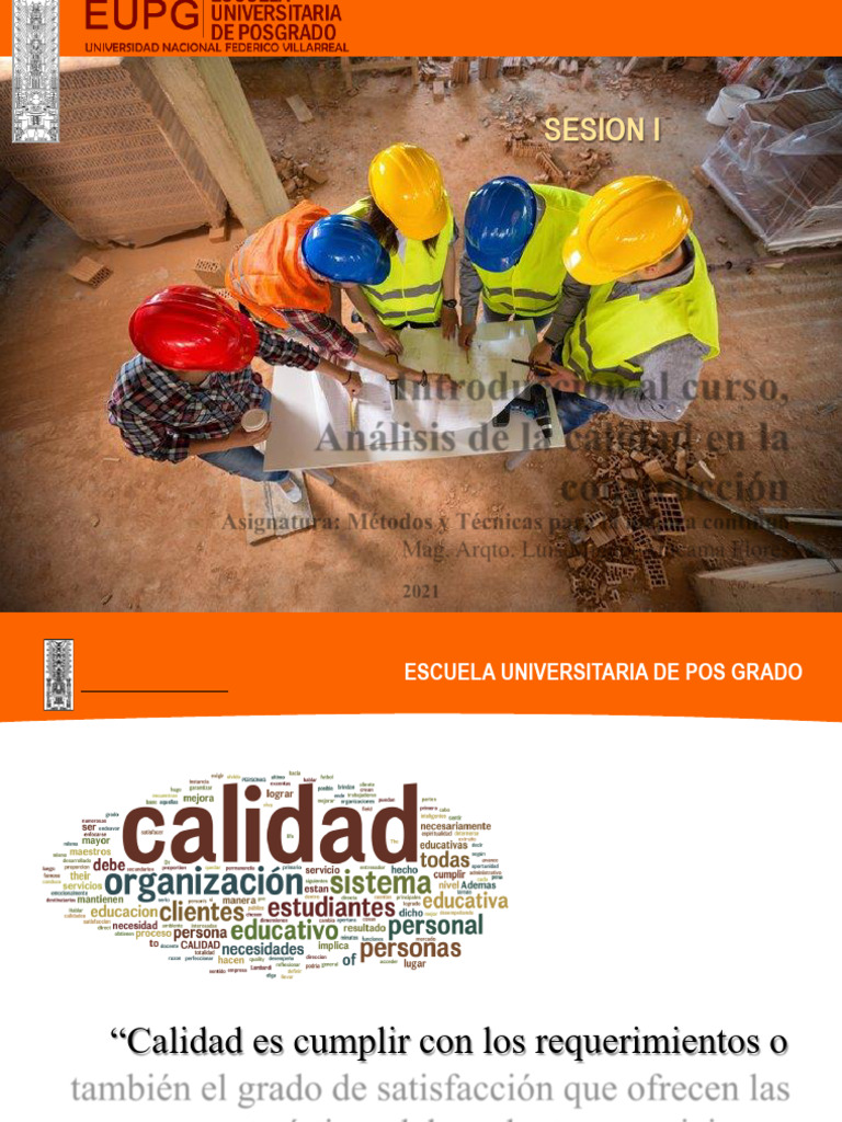Introduccion Impacto de La Calidad en La Construccion | PDF | Calidad ...