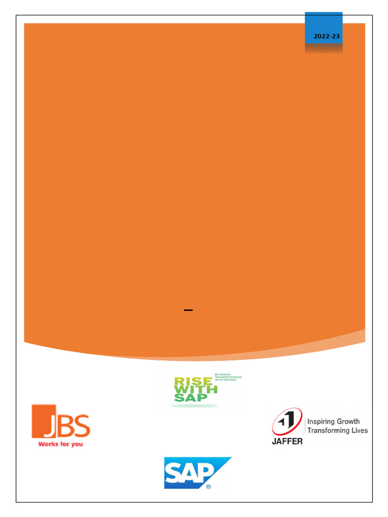Jaffer Group Business Process Design Document SAP FI Accounts Payable ...