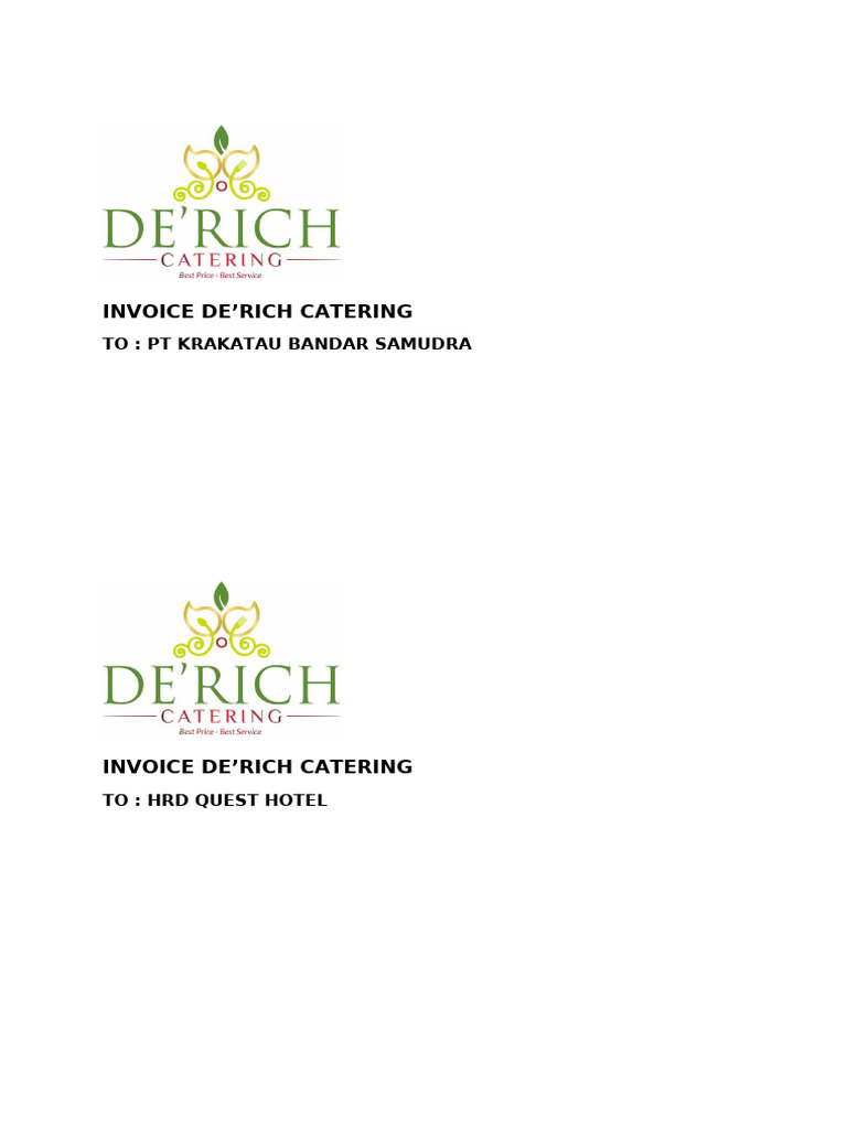 Cover Invoice | PDF