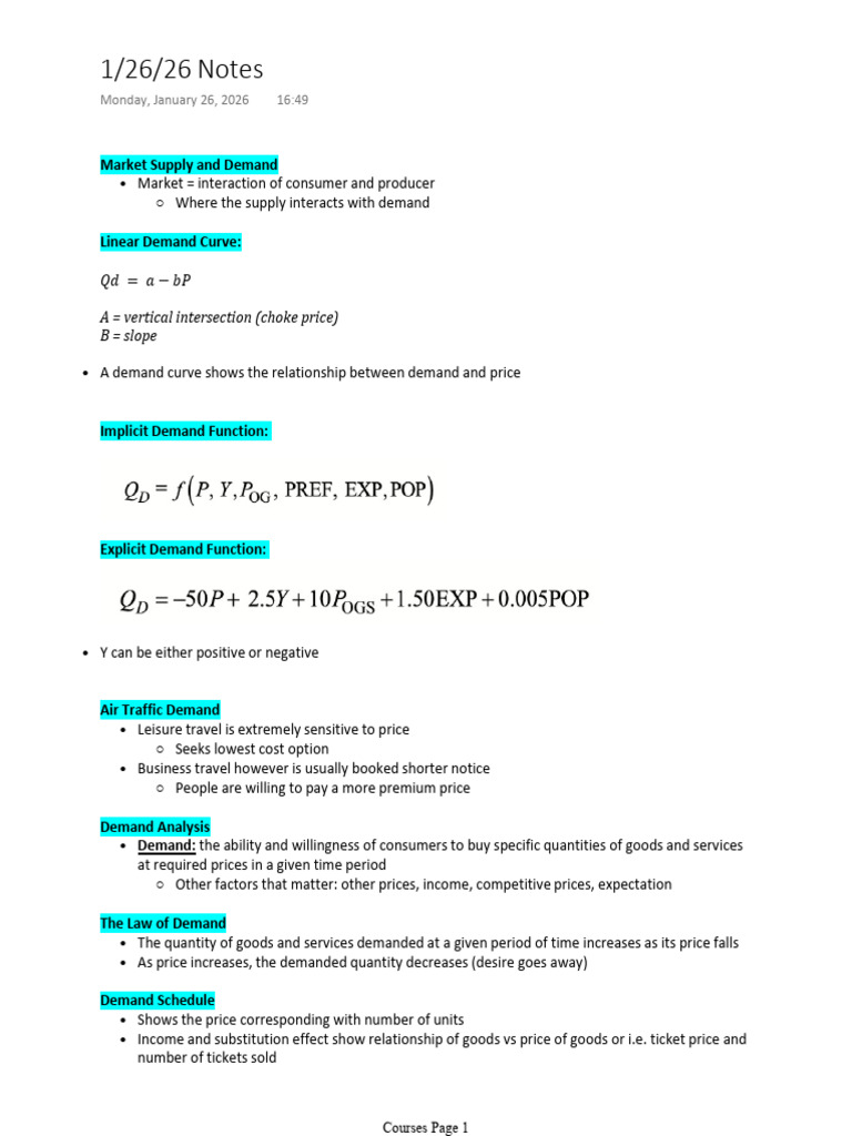 Class 2 Notes | PDF