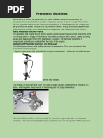 How a Bicycle Pump Works: Mechanics Explained | PDF | Pump | Valve