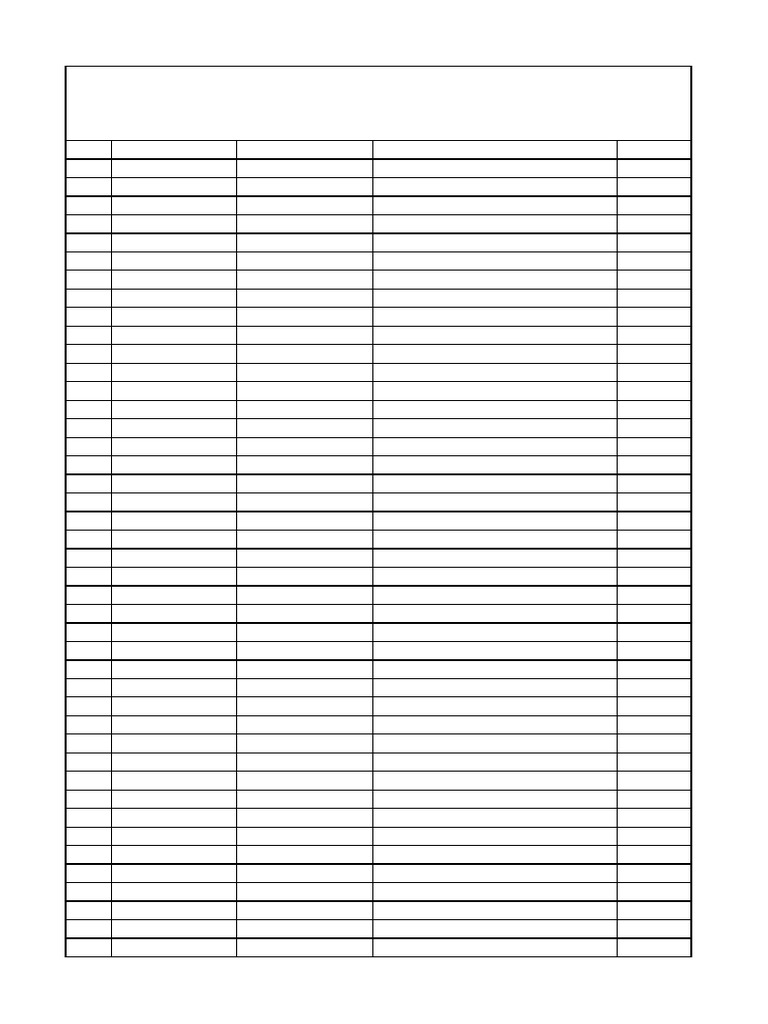 Seat Matrix - Semester III | PDF