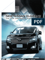 Brosur Nissan Elgrand