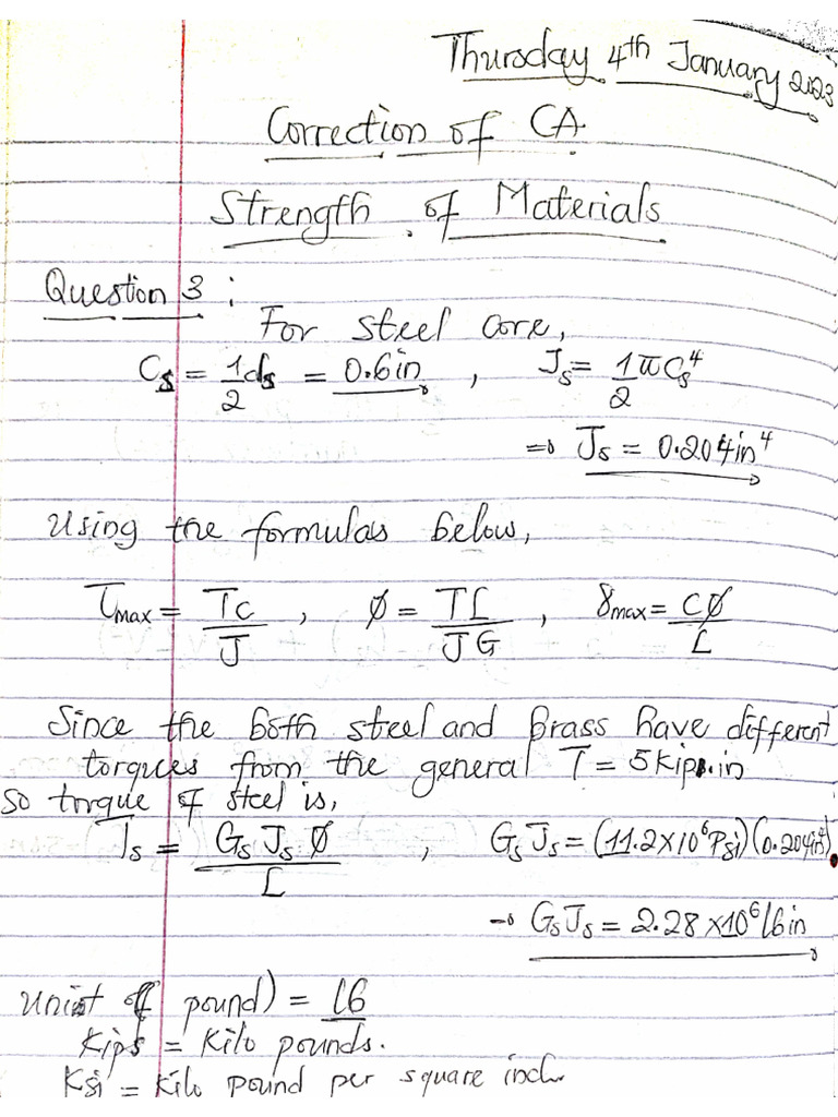 Met301 CA Correction | PDF