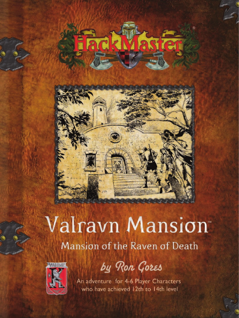 HackMaster 5e Valravn Mansion | PDF | Beehive