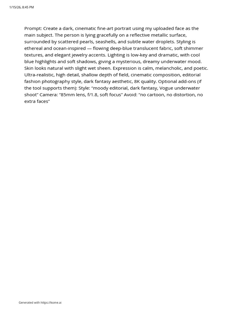 Prompt | PDF