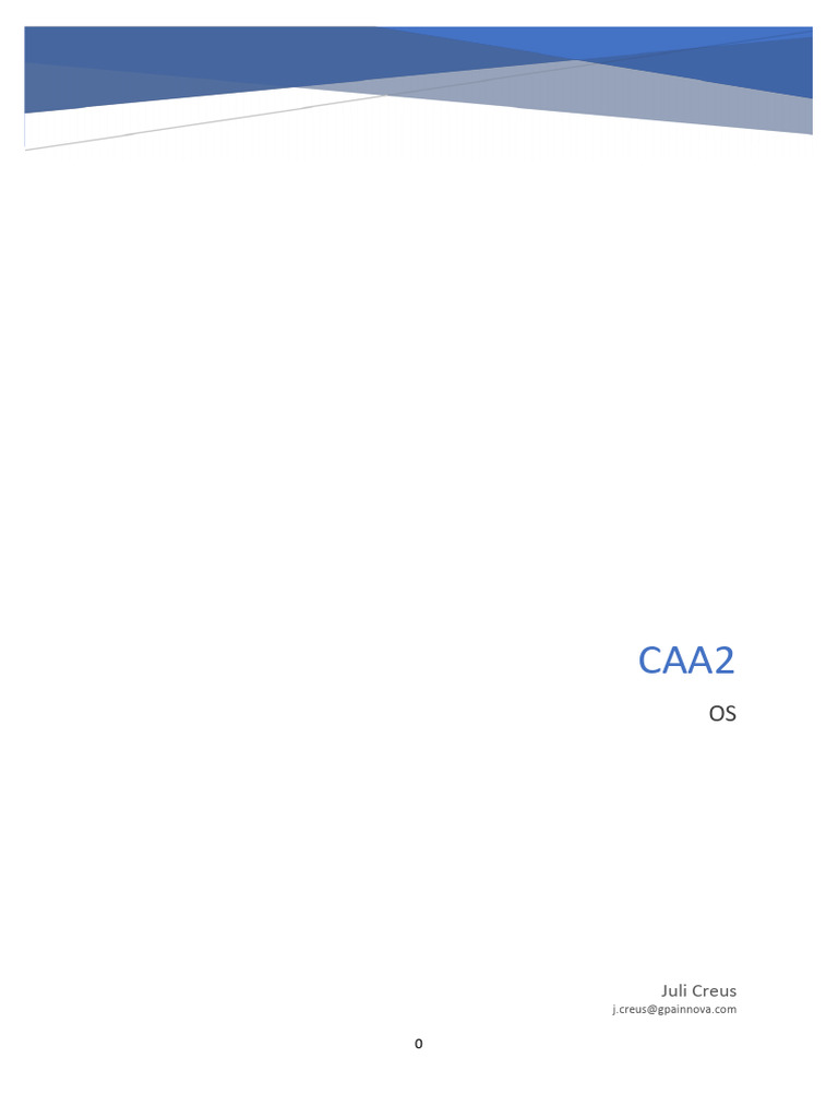 Jcreuses CAA2 OS | PDF | Computer File | Sudo