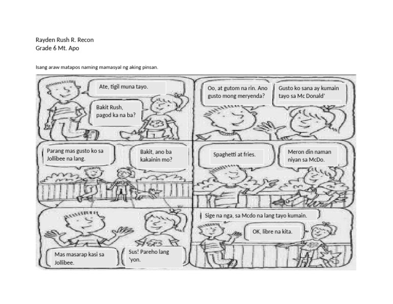 Comic Strip | PDF