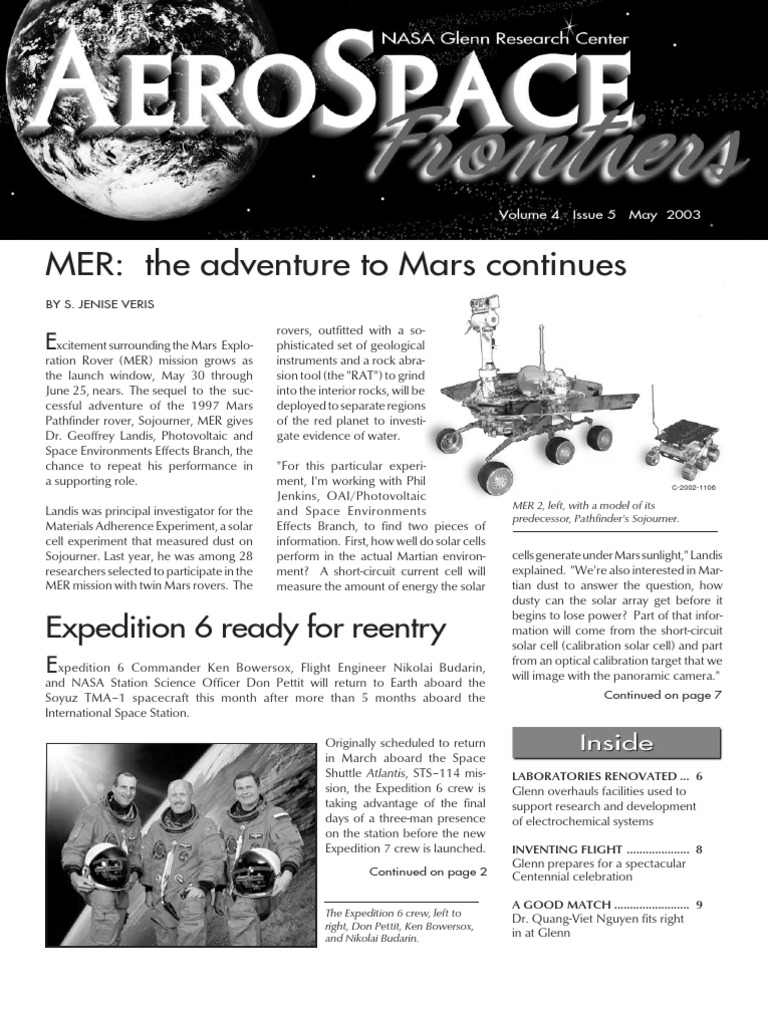 NASA: 84778main May2003 | PDF | Nasa | Mir