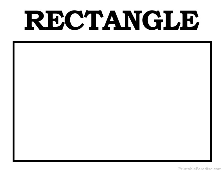 Rectangle Shape | PDF