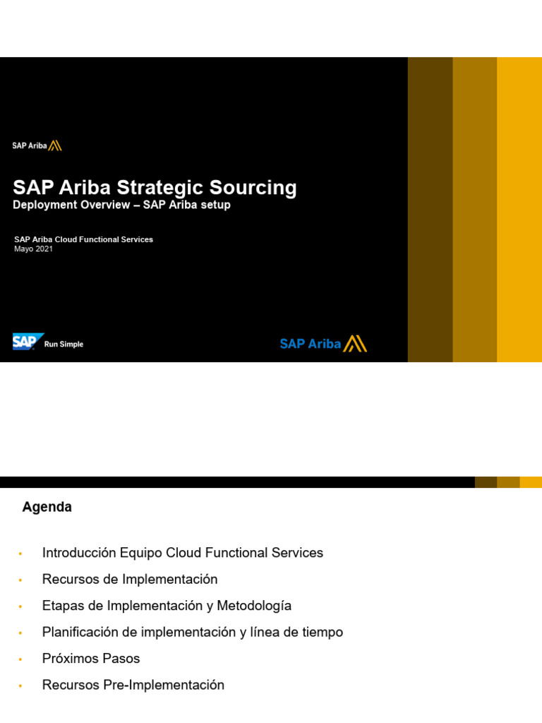 Deployment - Overview - SAP Ariba Strategic Sourcing | PDF ...