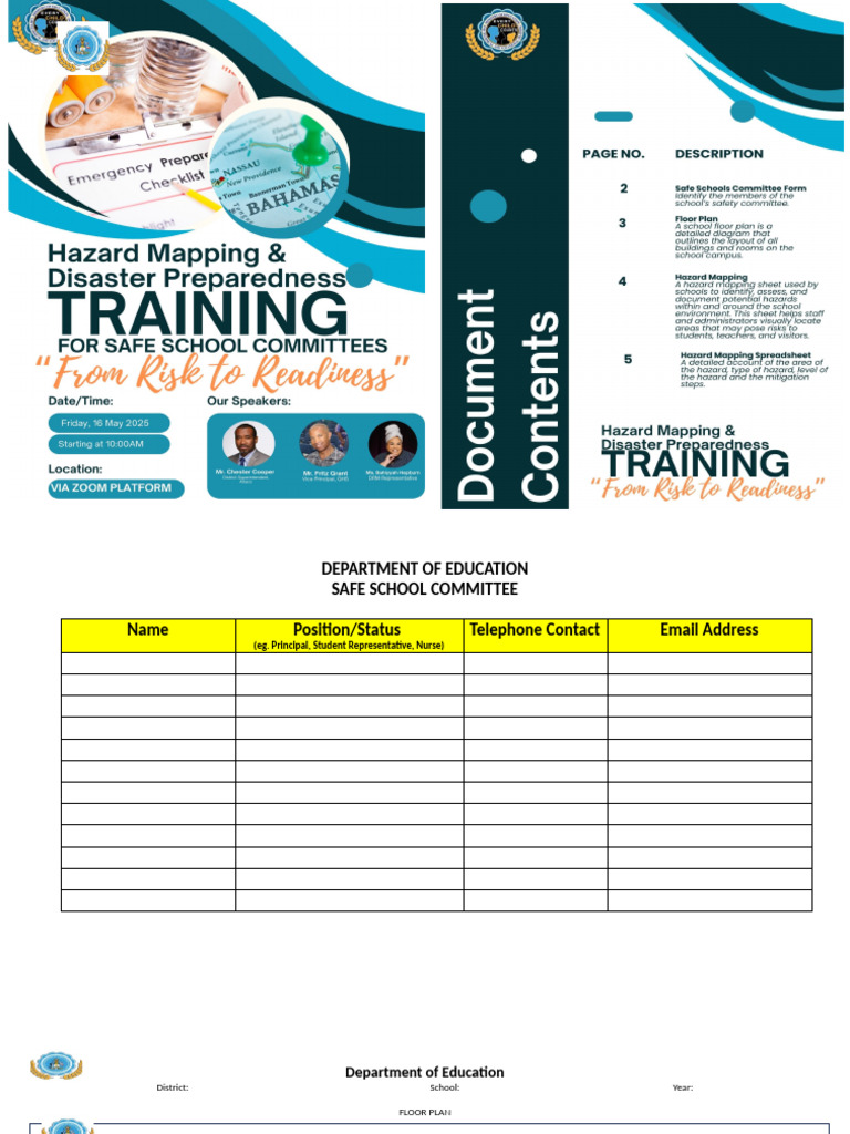 School Safety - Hazard Mapping Files 1b | PDF | Hazards | Risk Management