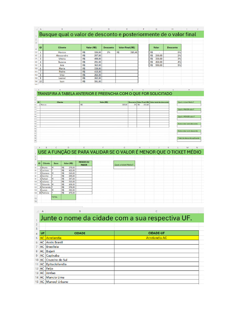 Lista de Exercicio 2 | PDF