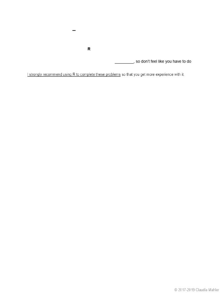 2.2 Additional Practice Problems | PDF | Measure Theory | Statistical ...