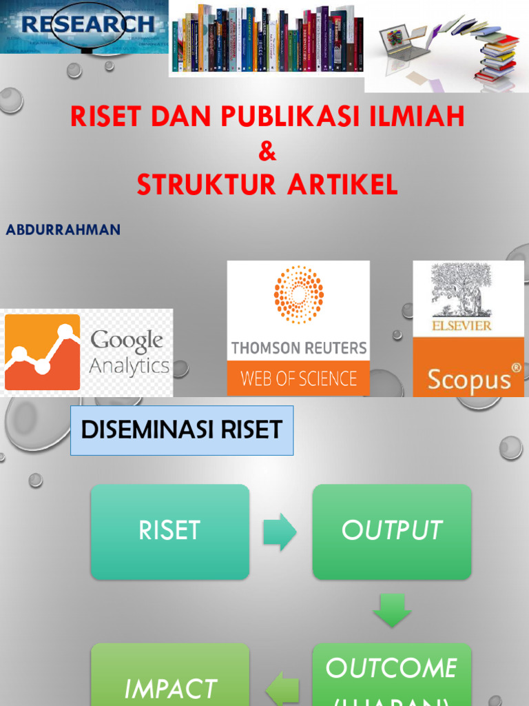 Materi Khp_riset_publikasi Ilmiah Struktur Artikel (2) | PDF | Data ...