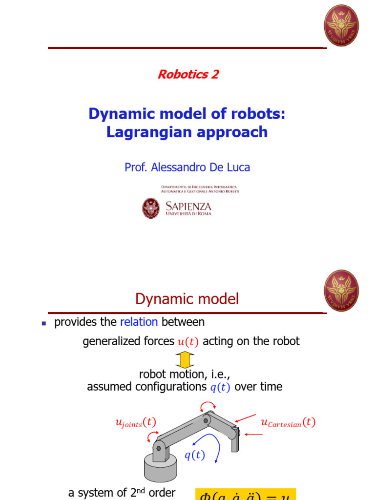 03_LagrangianDynamics_1 | PDF | Lagrangian Mechanics | Kinematics