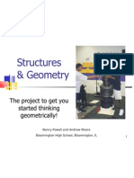 Structures & Geometry: The Project To Get You Started Thinking Geometrically!