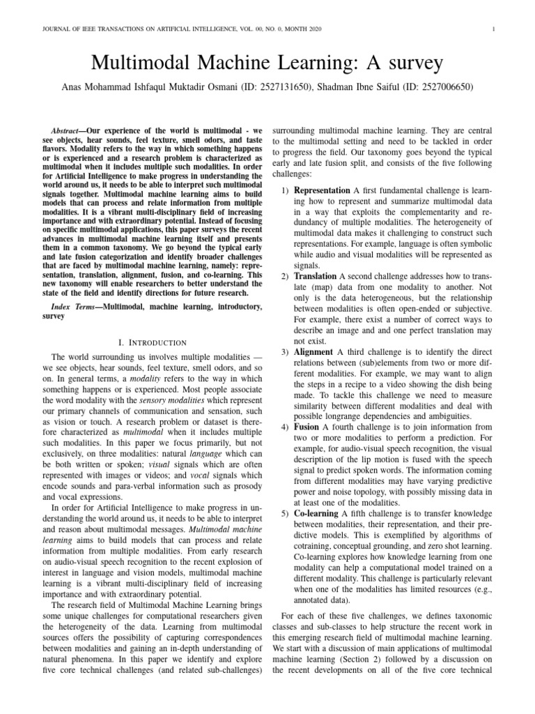 CSE533 ML Paper | PDF | Machine Learning | Information Retrieval