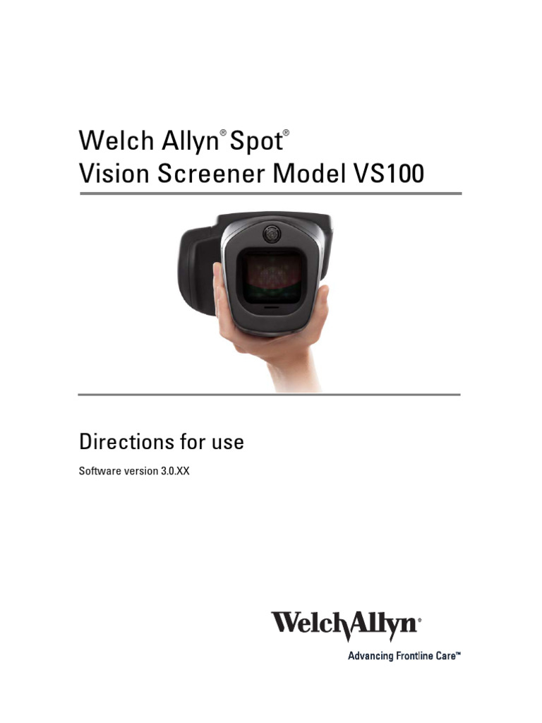 Vision Sensor VS100 Spot | PDF
