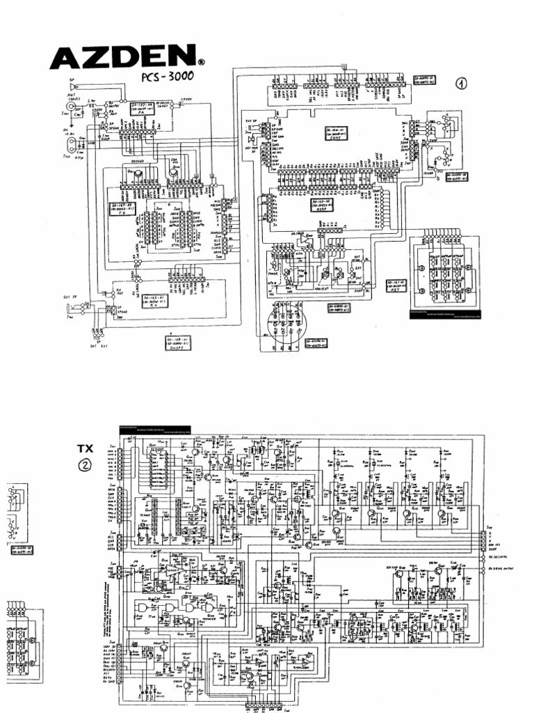 Azden Pcs 3000 | PDF