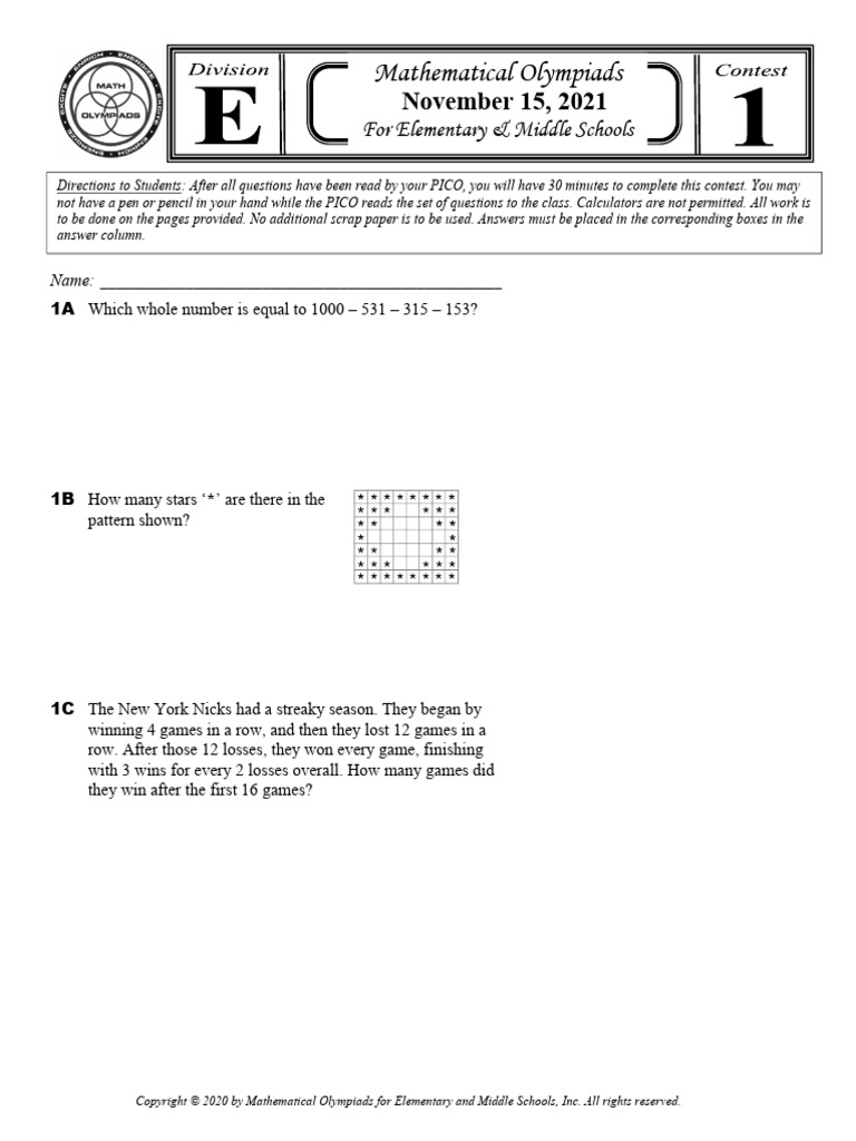 21 22 MOEMS Qns&Solns | PDF | Area | Multiplication