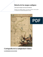Historia de la Cartografía
