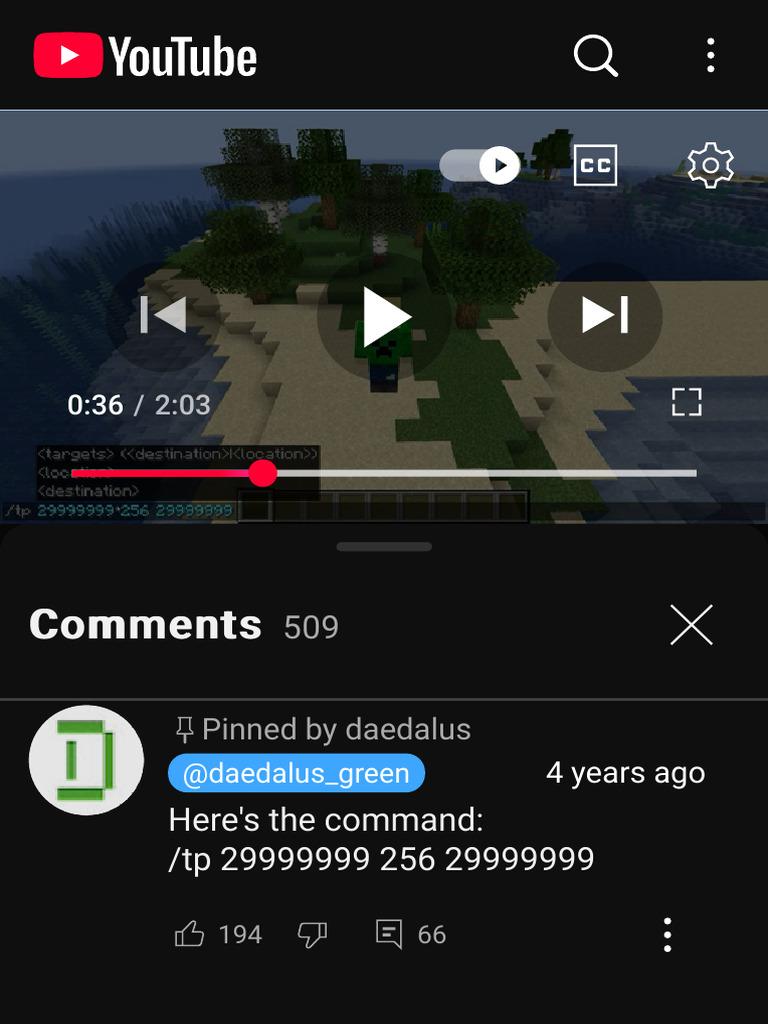 How To Teleport To Minecraft's World Border - YouTube | PDF