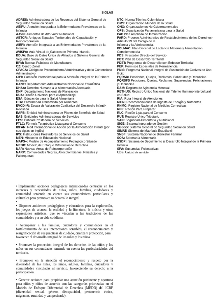 SIGLAS | PDF
